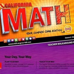 California math course 3 volume 2