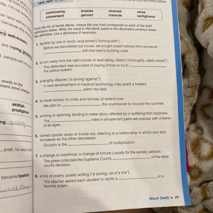 Chapter 6 review/test answer key