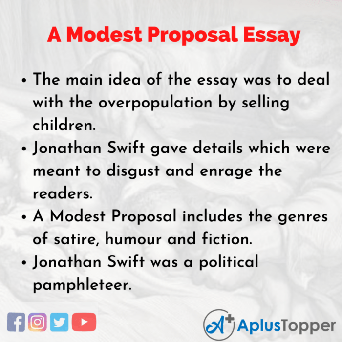 A modest proposal rhetorical analysis