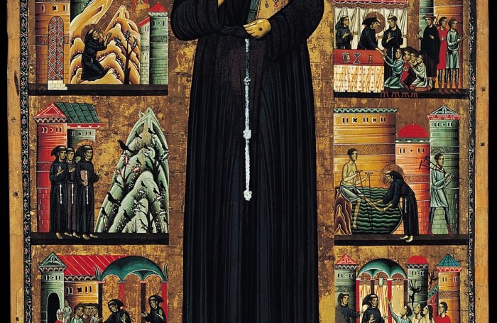 Bonaventura berlinghieri st francis altarpiece